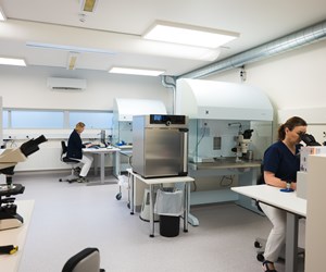 Højteknologisk laboratorie på Freya Fertility